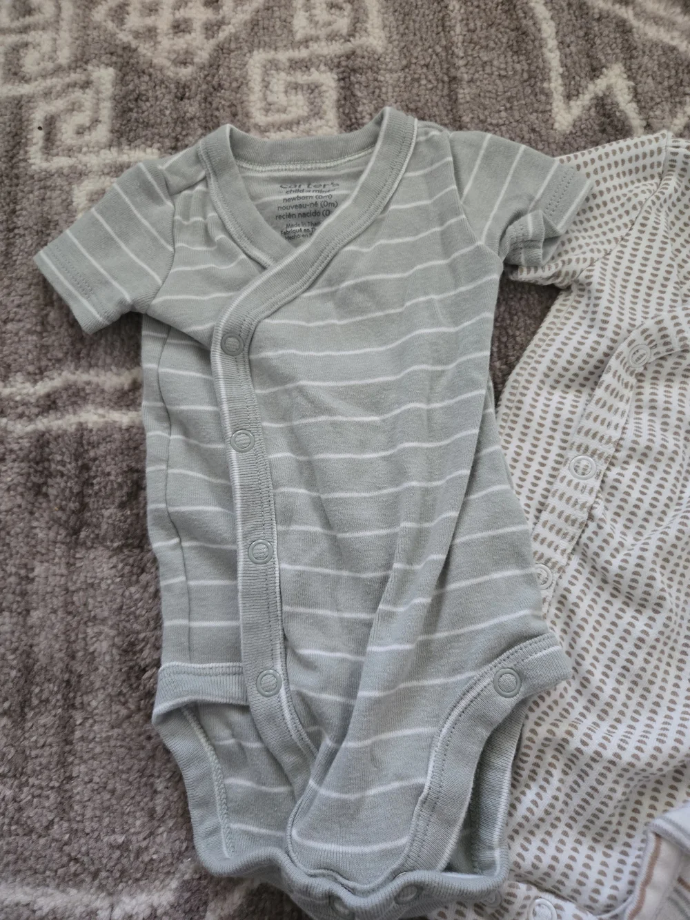 Carter's Newborn Set Of 3 Onsie